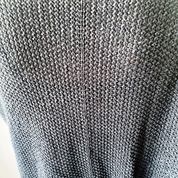 Easel oversized black knit sweater 3/4 length sleeves size medium - Picture 3 of 7